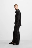 WRINKLE LOOK PANTS