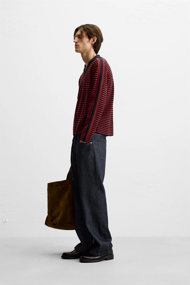 STRIPED KNIT POLO LIMITED EDITION