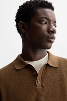 PEARL KNIT POLO SHIRT