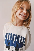 MINNIE MOUSE © DISNEY PATCH SWEATSHIRT
