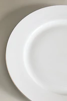 RIMMED BONE CHINA DINNER PLATE