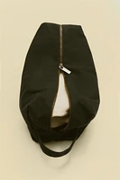 PLAIN COTTON BEACH TOILETRY BAG WITH HANDLE