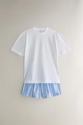 STRIPED PAJAMA SET