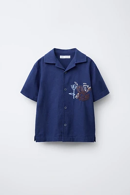 EMBROIDERED SHIRT