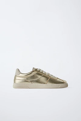 METALLIC SNEAKERS