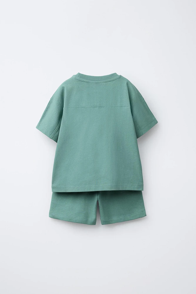 JOGGING SET WITH LABEL