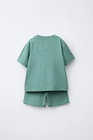 JOGGING SET WITH LABEL