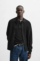 CARDIGAN STRUCTURÉ AVEC VISCOSE