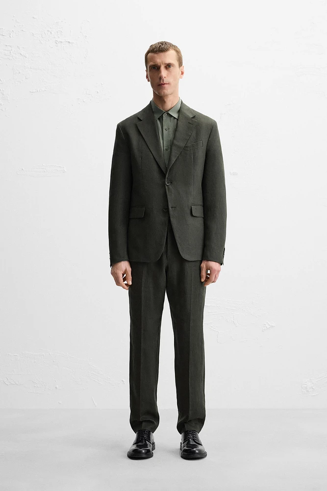 SUIT PANTS 100% LINEN
