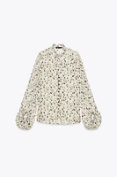 ZW COLLECTION POLKA DOT SHIRT