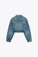 CROPPED DENIM JACKET