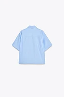 POPLIN POCKET SHIRT