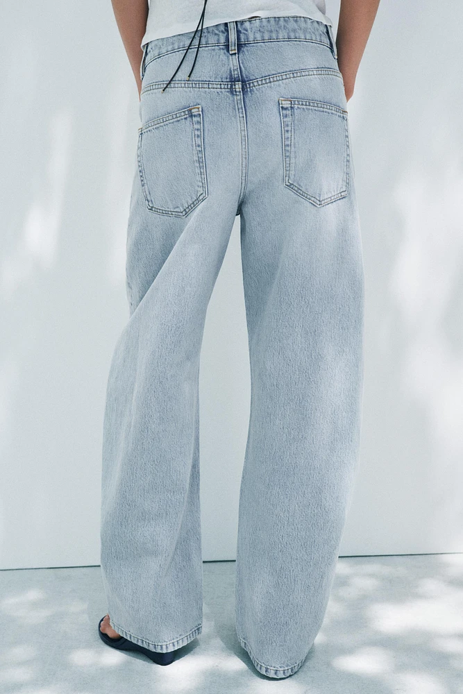 JEAN ZW COLLECTION TAPERED BALLON TAILLE BASSE