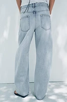 JEAN ZW COLLECTION TAPERED BALLON TAILLE BASSE