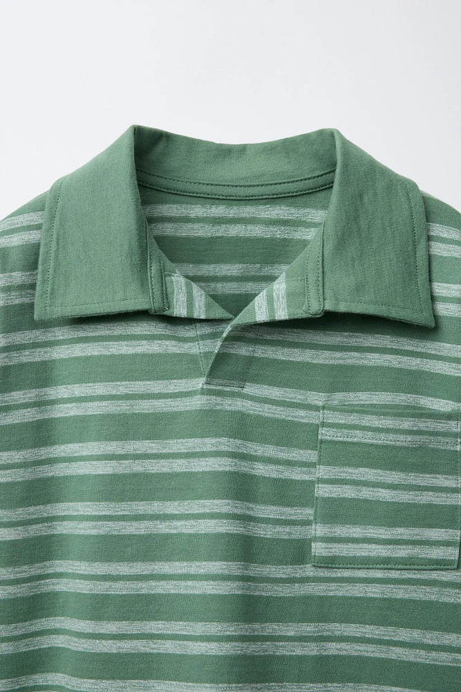 STRIPED POLO SHIRT