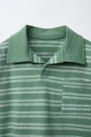 STRIPED POLO SHIRT
