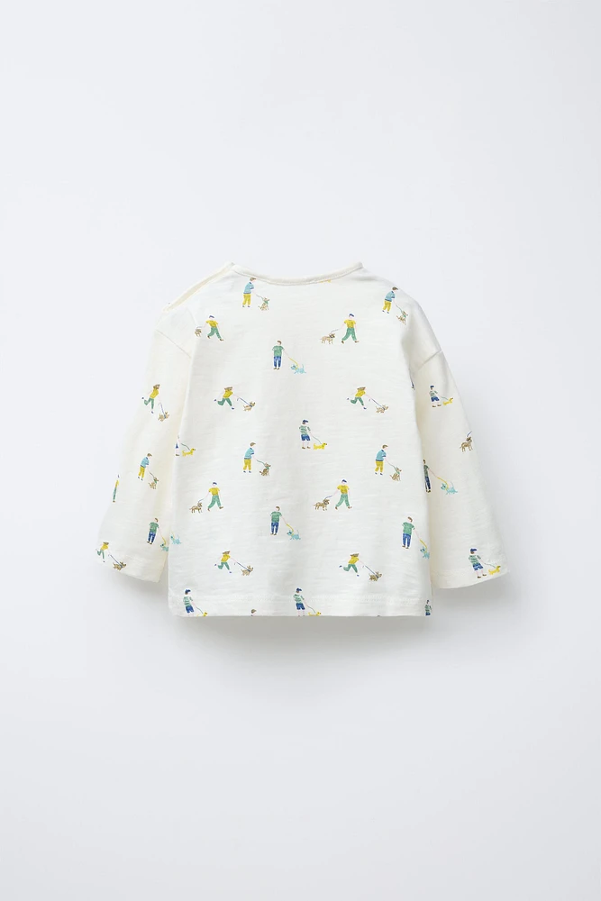 DOG PRINT T-SHIRT