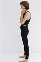 POLYAMIDE HALTER BODYSUIT
