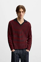 STRIPED KNIT POLO LIMITED EDITION