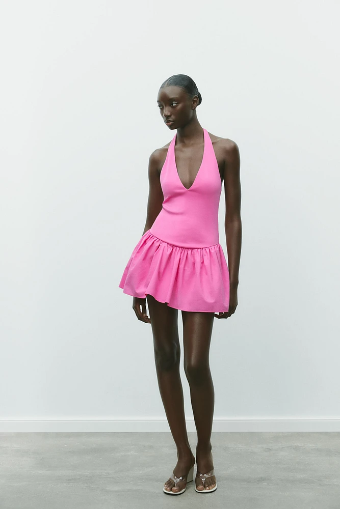 HALTER DRESS