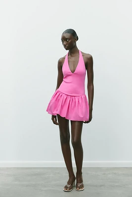 HALTER DRESS