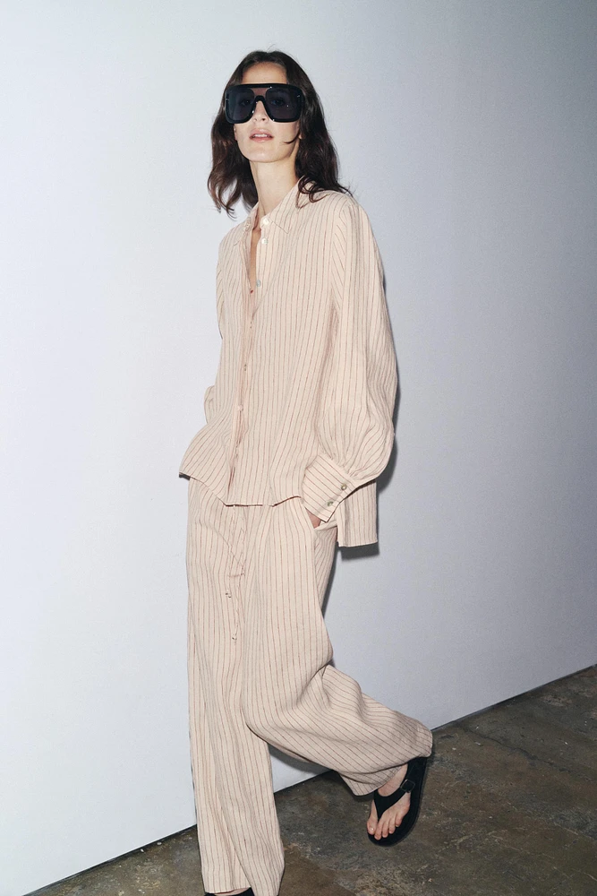 100% LINEN PANTS ZW COLLECTION