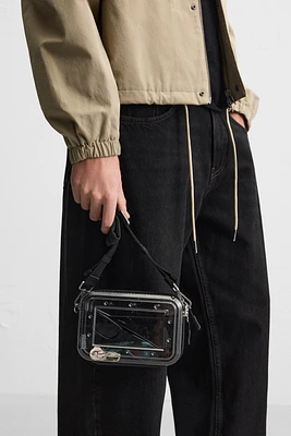 TRANSPARENT RIGID CROSSBODY BAG