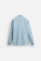 CHEMISE STRUCTURÉE CHAMBRAY