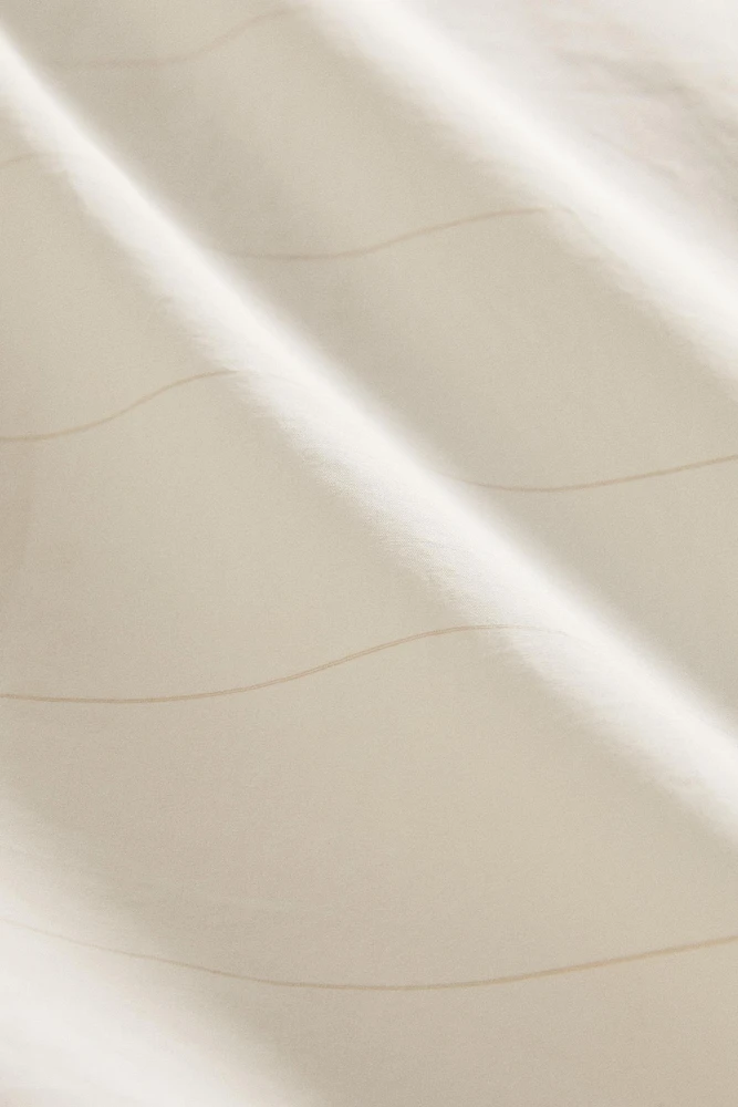 STRIPED DUVET COVER