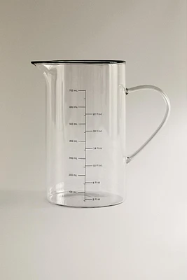 BOROSILICATE GLASS MEASURING PITCHER