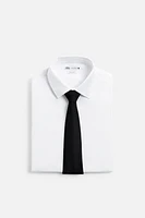 100% WOOL TEXTURED TIE