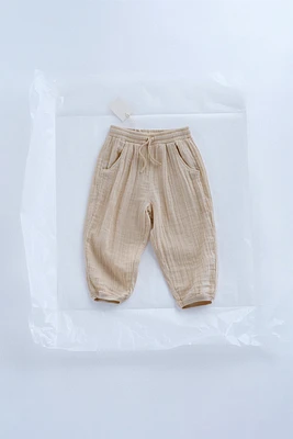 ZARA TIMELESS - TEXTURED JOGGER PANTS