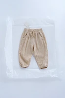 ZARA TIMELESS - TEXTURED JOGGER PANTS