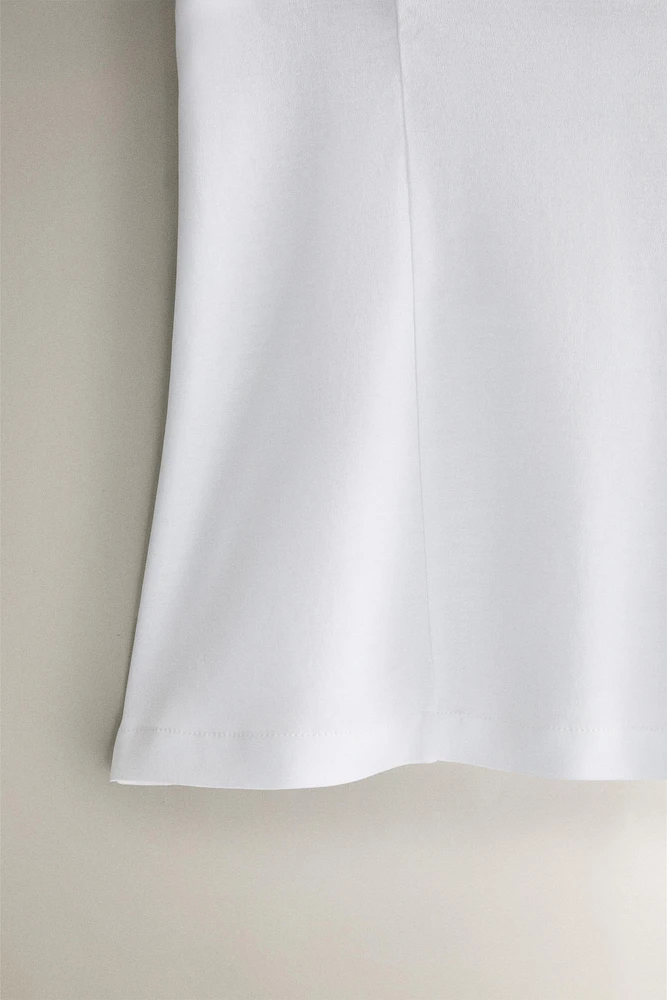 COTTON JERSEY TOP