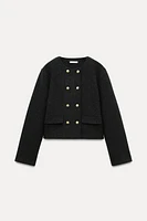 CLOTH BUTTON JACKET