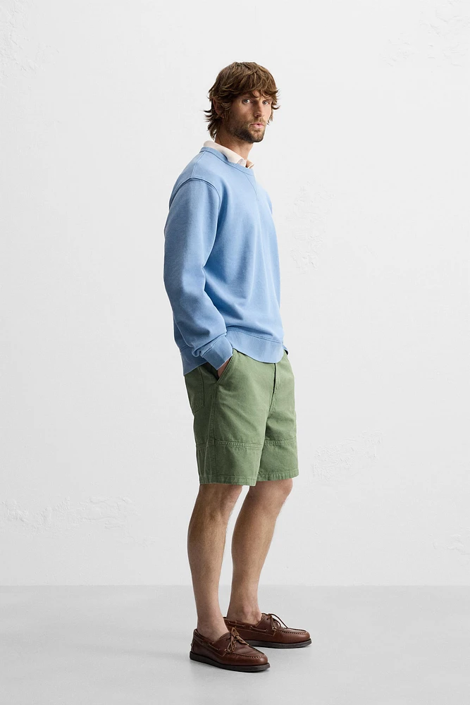 SWEAT DÉLAVÉ CREW NECK