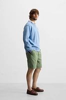 WASHED CREW NECK SWEATSHIRT