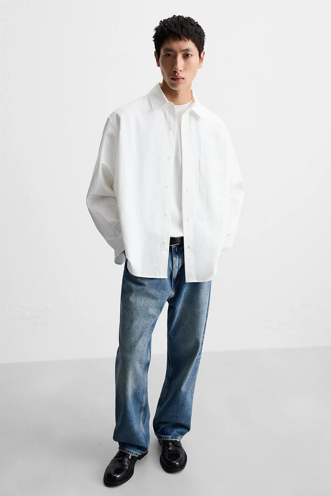 CHEMISE OXFORD OVERSIZE FIT