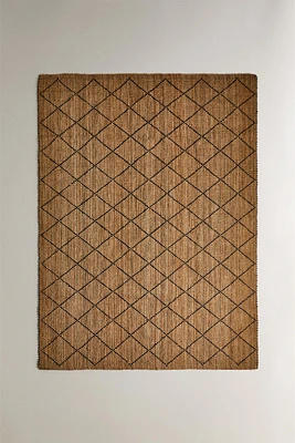 DIAMOND PRINT AREA RUG
