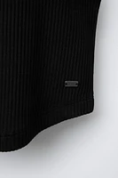 RIBBED SWIMMER T-SHIRT