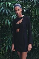 ROBE COURTE CUT OUT
