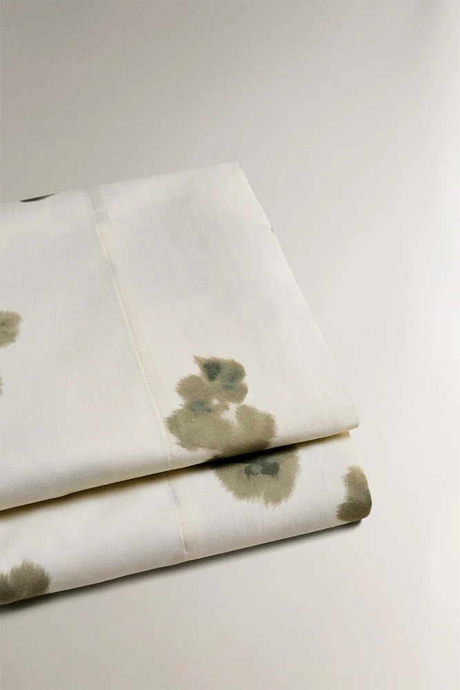 DRAP PLAT IMPRIMÉ ESTOMPÉ