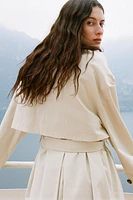 LONG OVERSIZED TRENCH COAT