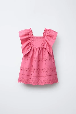 ROBE FLEURS BRODÉES