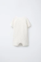 COMBINAISON EN MAILLE COTON SOIE