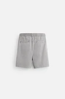 RELAXED FIT WASHED SHORTS