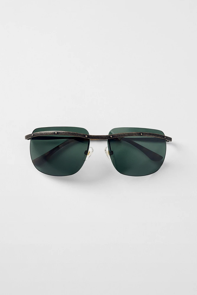 LUNETTES DE SOLEIL MÉTALLIQUES BOBBY GILLESPIE X ZARA