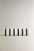 STRIPED COTTON BEACH TOWEL