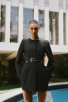 BUCKLE BELT BLAZER