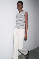RIBBED T-SHIRT